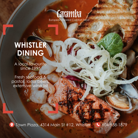 Caramba Whistler dining